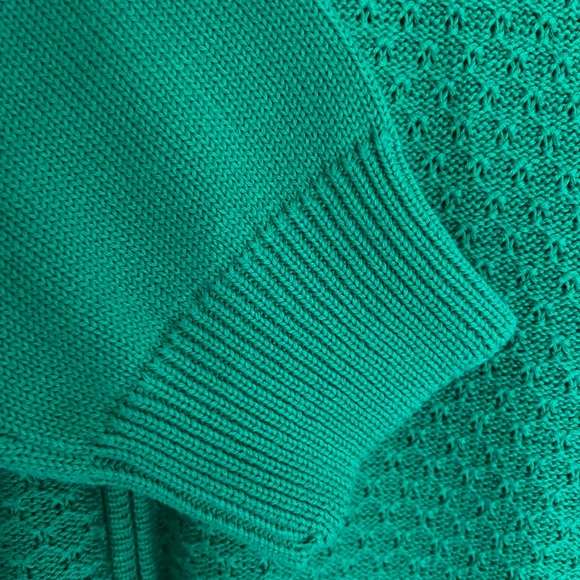 SZ XL ALIA GREEN SWEATER CARDIGAN - Picture 6 of 10